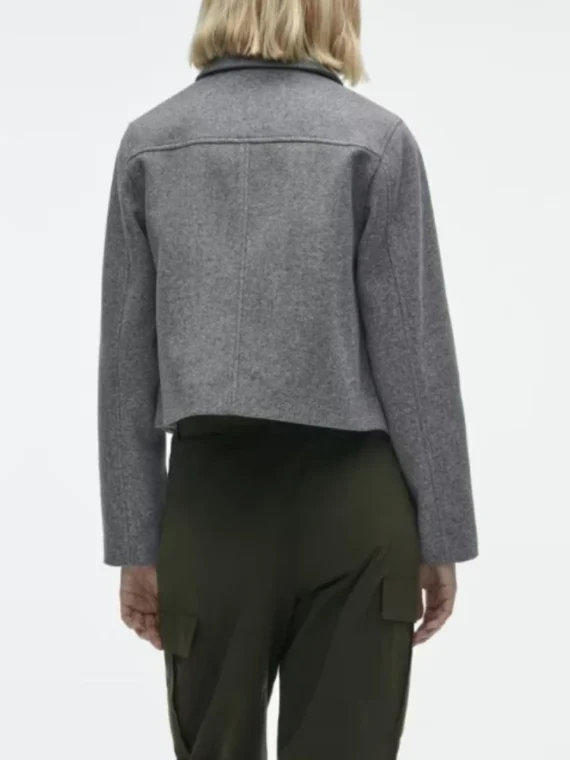 FlexElevate Woolen Button-Up Jacket