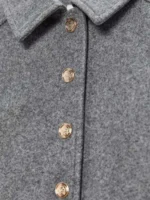 FlexElevate Woolen Button-Up Jacket