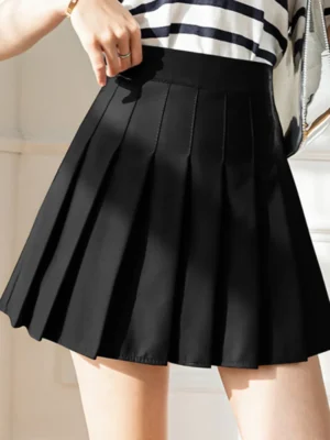 FlexElevate Pleated Mini Skirt