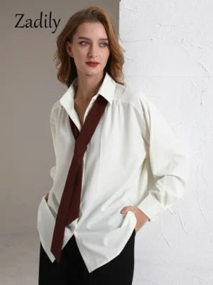 FlexElevate Minimalist Long Sleeve Button Up Shirt