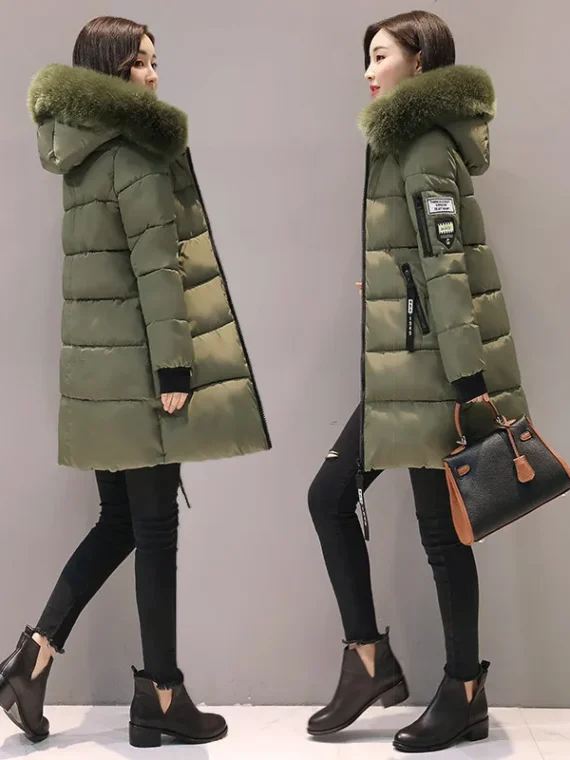 Flexelevate 2023 Winter Women Parka Jacket
