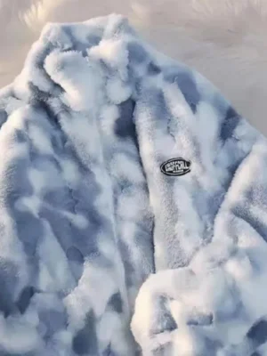 Flexelevate 2023 Women's Tie Dye Lamb Fleece Jacket