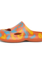 Flexelevate Acupressure Round Tip Red Sandals For Women