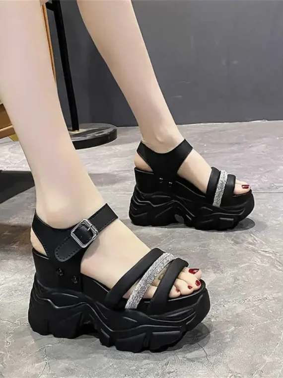 Flexelevate Anti-Slip Dark Women's Sandal