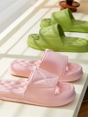 FlexElevate Anti Slip Peep Toes Women's Indoor Slippers