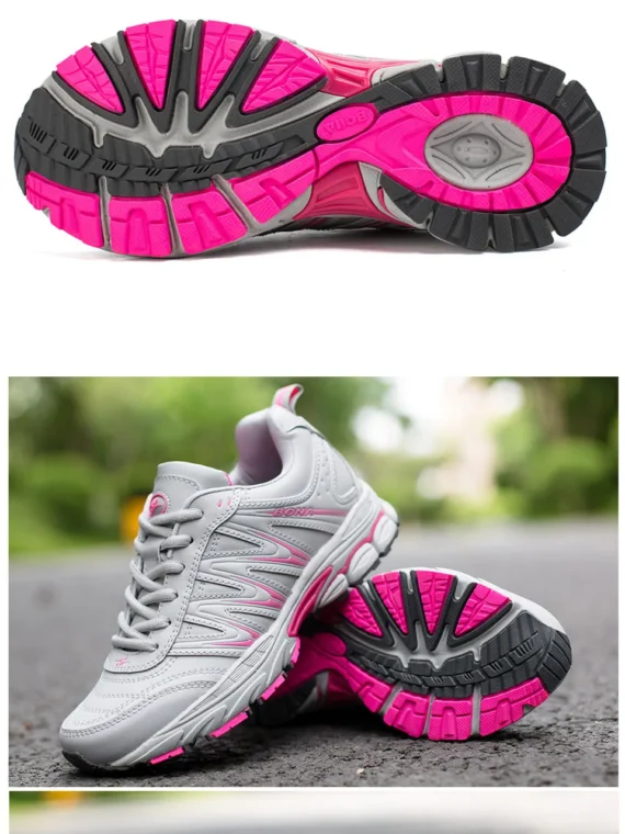 FlexElevate Pink Women's Running Shoes