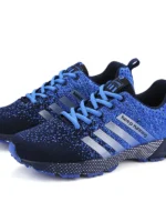 FlexElevate Lightweight Blue Running Shoes