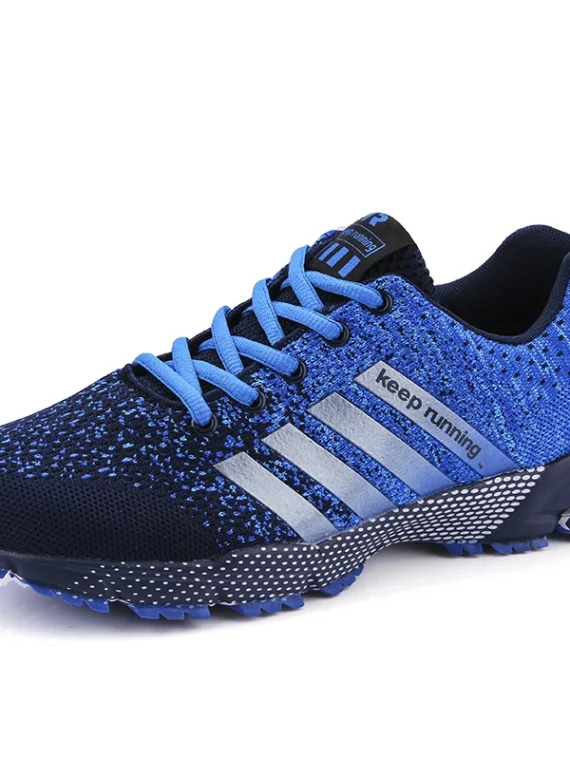 FlexElevate Lightweight Blue Running Shoes