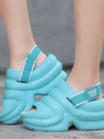 FlexElevate Women's Height-Increasing Slip-On Sandals