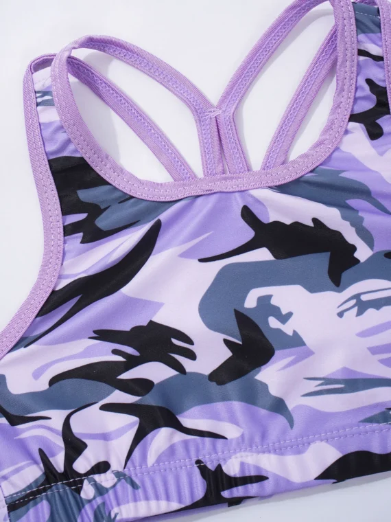 Flexelevate Girls Tankini Swimsuit Set