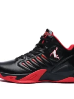 FlexElevate Women Red Plush Basketball Sport Shoes