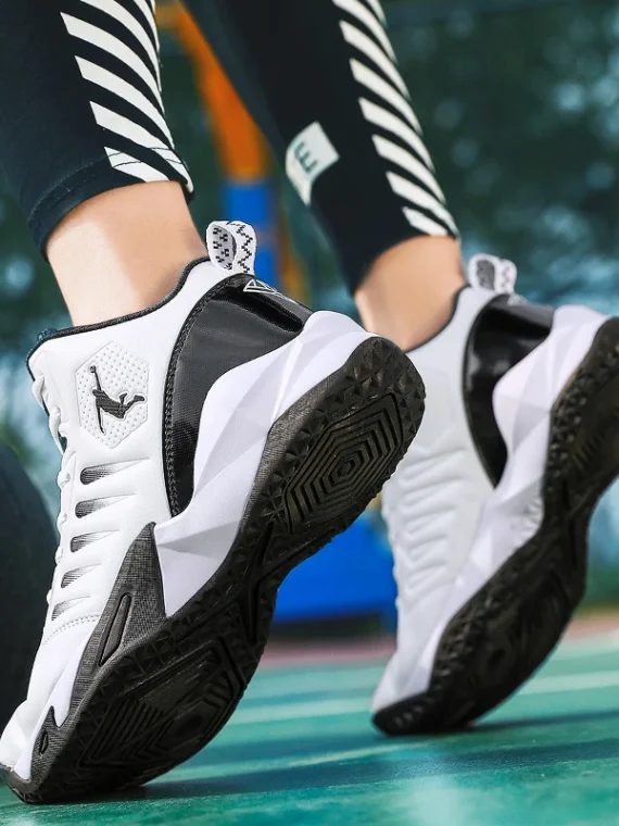 FlexElevate Women Black Plush Basketball Sport Shoes