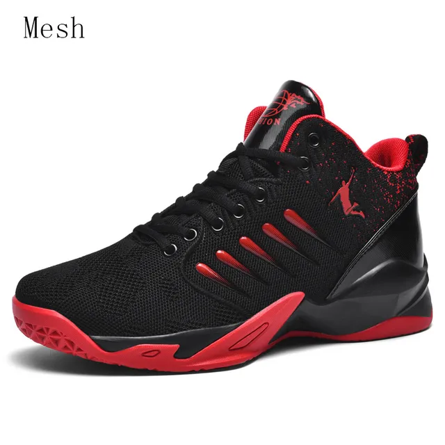 FlexElevate Women Red Mesh Basketball Sport Shoes
