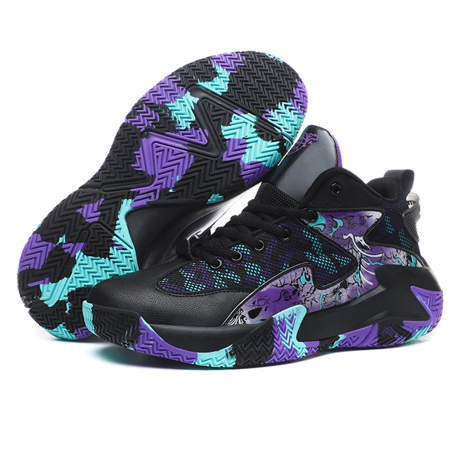 FlexElevate Purple Lightweight Basketball Shoes