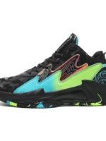 FlexElevate Green Lightweight Basketball Shoes