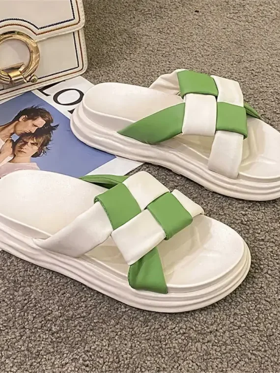 FlexElevate Women's Ankle-Wrap Sandals