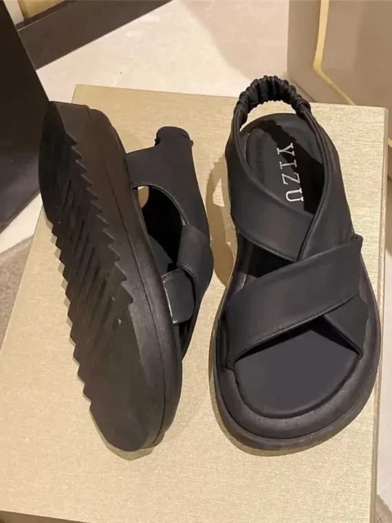 FlexElevate Slip Resistant Sandals for Women