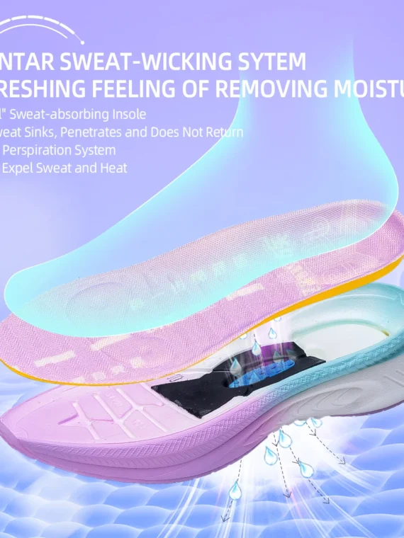 Yellow Women's Running Shoes by FlexElevate