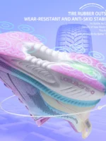 Yellow Women's Running Shoes by FlexElevate