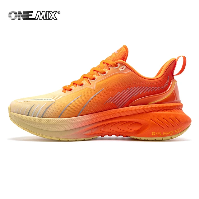 Orange Women's Running Shoes by FlexElevate