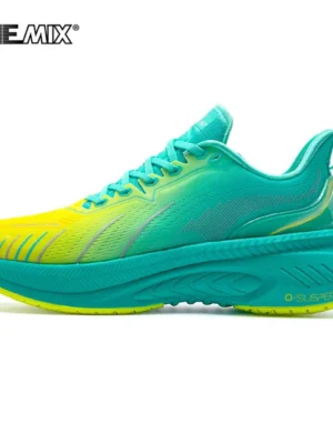 Green Women's Running Shoes by FlexElevate