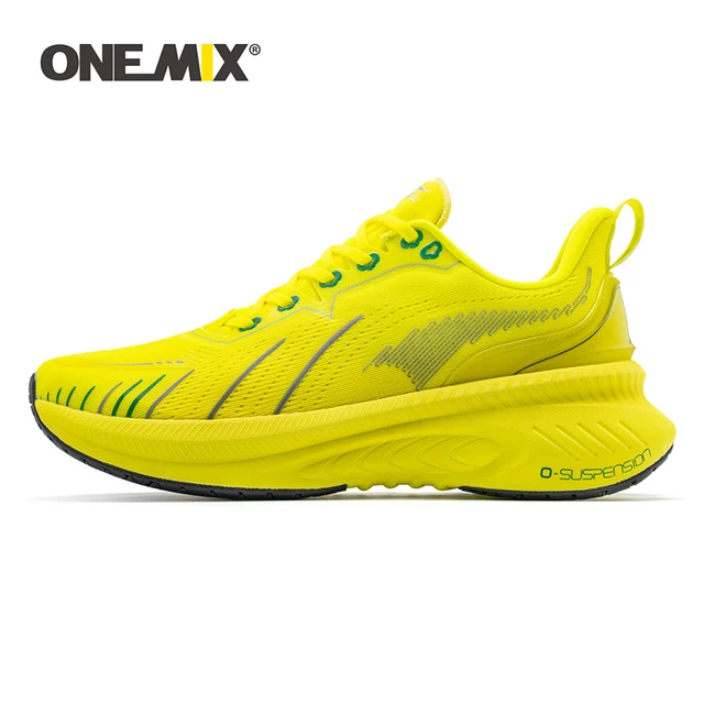 Yellow Women's Running Shoes by FlexElevate