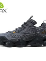 FlexElevate Black Running Shoes
