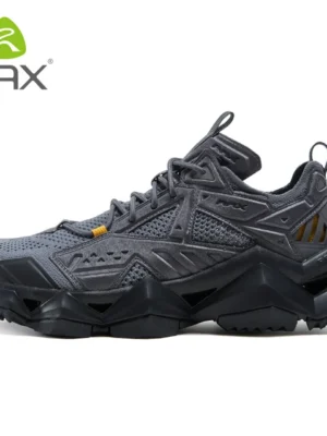 FlexElevate Black Running Shoes