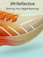 Orange Women's Running Shoes by FlexElevate