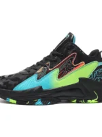 FlexElevate Green Lightweight Basketball Shoes