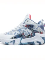 FlexElevate Lightweight Blue Basketball Shoes