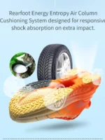 Orange Women's Running Shoes by FlexElevate