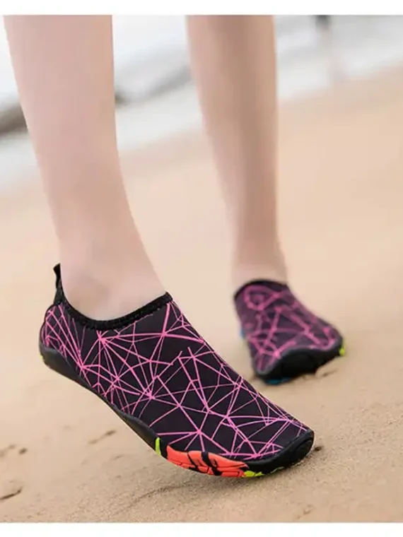 Flexelevate Women's Pink Mesh Closed Toe Sandals