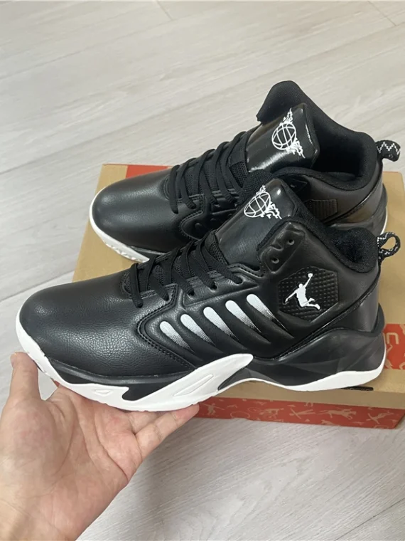 FlexElevate Women Black Plush Basketball Sport Shoes