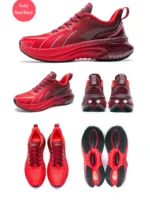 Red Women's Running Shoes by FlexElevate