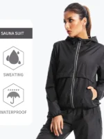 Flexelevate Sauna Suit Women Loose Gym Clothing Sets