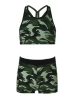 Flexelevate Girls Tankini Swimsuit Set