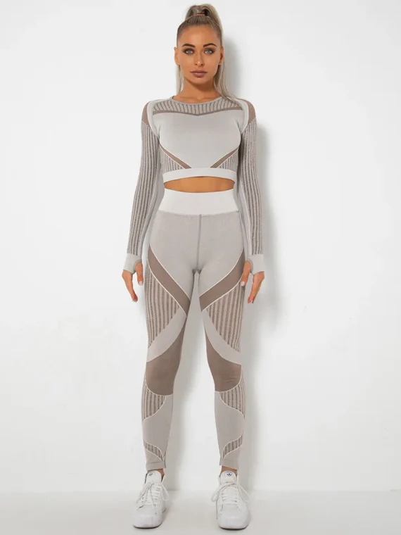 Flexelevate Seamless Yoga Activewear Set for Women