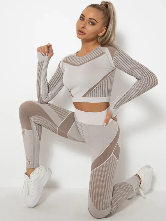 Flexelevate Seamless Yoga Activewear Set for Women