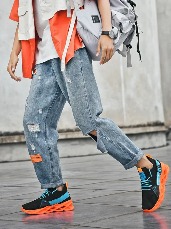 FlexElevate Unisex Mesh Breathable Running Sneakers