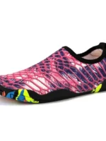 Flexelevate Women's Pink Mesh Closed Toe Sandals