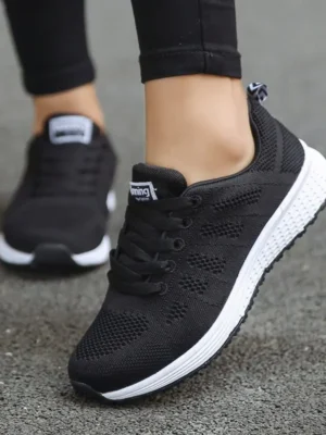 FlexElevate Women's Casual Mesh Flat Shoes