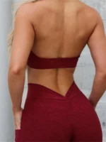 Flexelevate Women Halter Yoga Set Workout