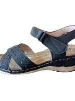 FlexElevate Women's Soft Wedge Beach Sandals