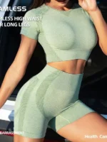 Flexelevate Women Seamless Workout Set 2 Piece