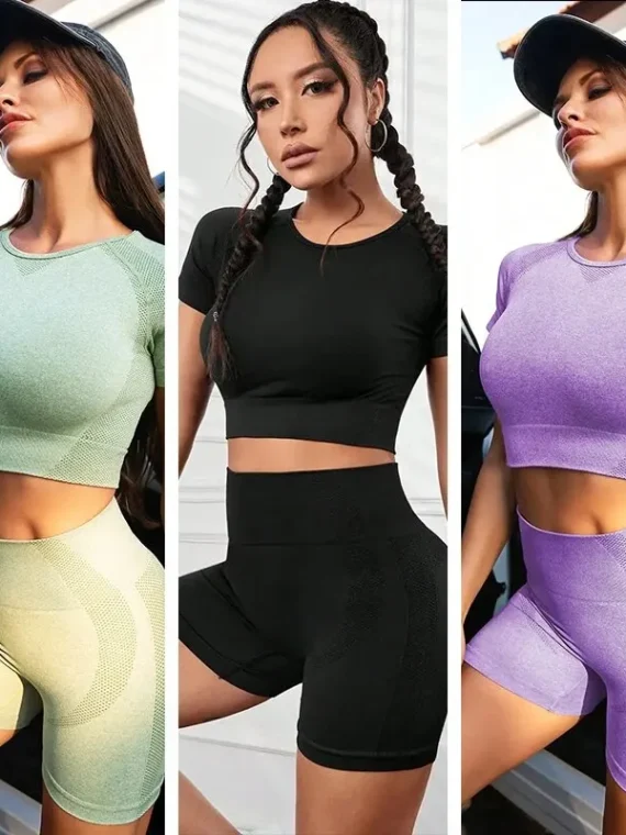 Flexelevate Women Seamless Workout Set 2 Piece