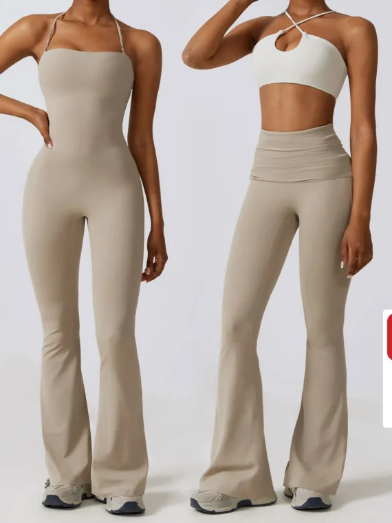 Flexelevate Women Yoga Jumpsuit One Piece Outfit