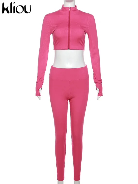 Flexelevate Casual Sporty Two Piece Set for Women