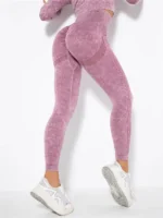 Seamless Crop Top & Pants 2PC Set